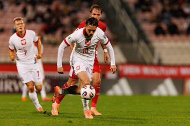 Piotr Zielinski, 2026 Dünya Kupası eleme maçında Malta ve Polonya milli takımları arasında görüldü (Maciej Rogowski / Ball Raw Images)