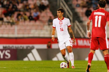 Jakub Kiwior, 2026 Dünya Kupası eleme maçında Malta ve Polonya milli takımları arasında görüldü (Maciej Rogowski / Ball Raw Images)