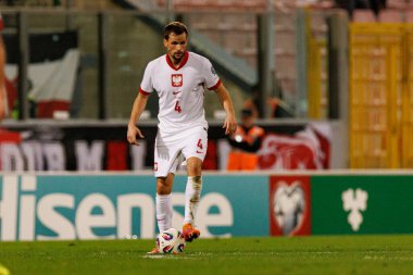 Tomasz Kedziora, 2026 Dünya Kupası eleme maçında Malta ve Polonya milli takımları arasında görüldü (Maciej Rogowski / Ball Raw Images)