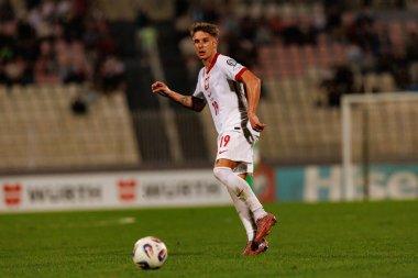 Michal Skoras, 2026 Dünya Kupası eleme maçında Malta ve Polonya milli takımları arasında görüldü (Maciej Rogowski / Ball Raw Images)