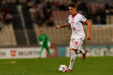 Michal Skoras, 2026 Dünya Kupası eleme maçında Malta ve Polonya milli takımları arasında görüldü (Maciej Rogowski / Ball Raw Images)
