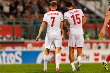 Karol Swiderski ve Pawel Wszolek, 2026 Dünya Kupası eleme maçında Malta ve Polonya milli takımları arasında görüldü (Maciej Rogowski / Ball Raw Images)