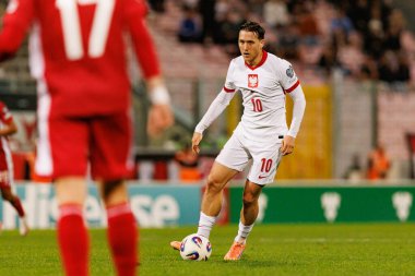 Piotr Zielinski, 2026 Dünya Kupası eleme maçında Malta ve Polonya milli takımları arasında görüldü (Maciej Rogowski / Ball Raw Images)