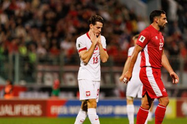 Jakub Kaminski, 2026 Dünya Kupası eleme maçında Malta ve Polonya milli takımları arasında görüldü (Maciej Rogowski / Ball Raw Images)