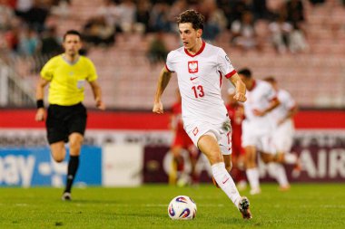 Jakub Kaminski, 2026 Dünya Kupası eleme maçında Malta ve Polonya milli takımları arasında görüldü (Maciej Rogowski / Ball Raw Images)