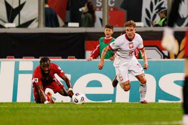 Joseph Mbong ve Michal Skoras, 2026 Dünya Kupası eleme maçında Malta ve Polonya milli takımları arasında görüldü (Maciej Rogowski / Ball Raw Images)
