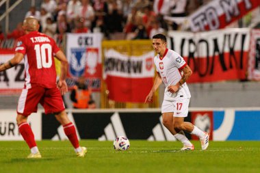 Bartosz Slisz, 2026 Dünya Kupası eleme maçında Malta ve Polonya milli takımları arasında görüldü (Maciej Rogowski / Ball Raw Images)