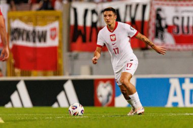 Bartosz Slisz, 2026 Dünya Kupası eleme maçında Malta ve Polonya milli takımları arasında görüldü (Maciej Rogowski / Ball Raw Images)