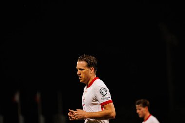 Piotr Zielinski, 2026 Dünya Kupası eleme maçında Malta ve Polonya milli takımları arasında görüldü (Maciej Rogowski / Ball Raw Images)