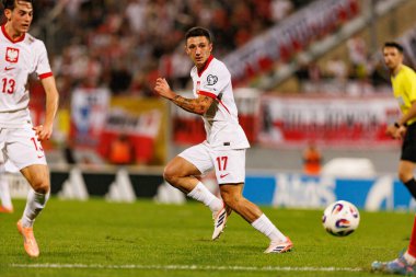 Bartosz Slisz, 2026 Dünya Kupası eleme maçında Malta ve Polonya milli takımları arasında görüldü (Maciej Rogowski / Ball Raw Images)