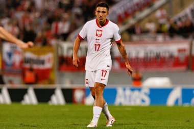 Bartosz Slisz, 2026 Dünya Kupası eleme maçında Malta ve Polonya milli takımları arasında görüldü (Maciej Rogowski / Ball Raw Images)