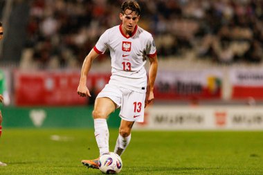 Jakub Kaminski, 2026 Dünya Kupası eleme maçında Malta ve Polonya milli takımları arasında görüldü (Maciej Rogowski / Ball Raw Images)