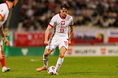 Jakub Kaminski, 2026 Dünya Kupası eleme maçında Malta ve Polonya milli takımları arasında görüldü (Maciej Rogowski / Ball Raw Images)