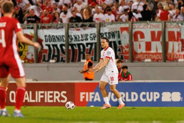 Piotr Zielinski, 2026 Dünya Kupası eleme maçında Malta ve Polonya milli takımları arasında görüldü (Maciej Rogowski / Ball Raw Images)