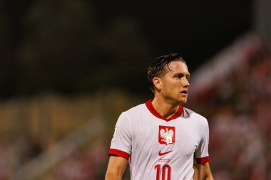 Piotr Zielinski, 2026 Dünya Kupası eleme maçında Malta ve Polonya milli takımları arasında görüldü (Maciej Rogowski / Ball Raw Images)