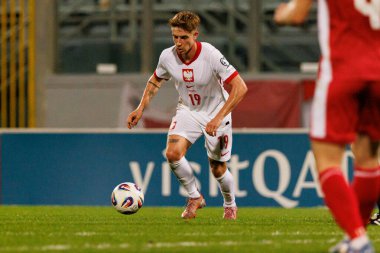 Michal Skoras, 2026 Dünya Kupası eleme maçında Malta ve Polonya milli takımları arasında görüldü (Maciej Rogowski / Ball Raw Images)