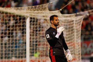 Henry Bonello, 2026 Dünya Kupası eleme maçında Malta ve Polonya milli takımları arasında görüldü (Maciej Rogowski / Ball Raw Images)