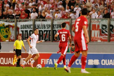 Piotr Zielinski, 2026 Dünya Kupası eleme maçında Malta ve Polonya milli takımları arasında görüldü (Maciej Rogowski / Ball Raw Images)