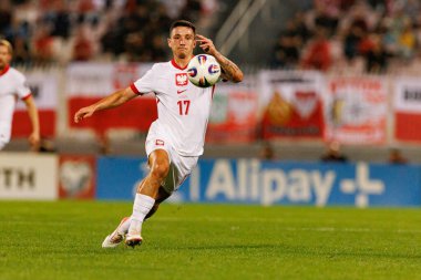 Bartosz Slisz, 2026 Dünya Kupası eleme maçında Malta ve Polonya milli takımları arasında görüldü (Maciej Rogowski / Ball Raw Images)