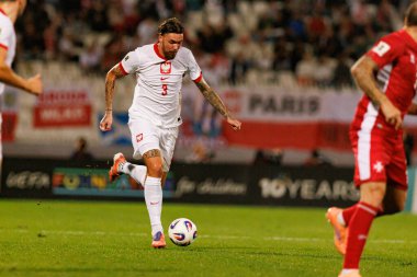 Przemyslaw Wisniewski, 2026 Dünya Kupası eleme maçında Malta ve Polonya milli takımları arasında görüldü (Maciej Rogowski / Ball Raw Images)