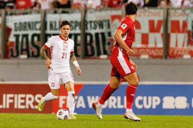 Nicola Zalewski, 2026 Dünya Kupası eleme maçında Malta ve Polonya milli takımları arasında görüldü (Maciej Rogowski / Ball Raw Images)