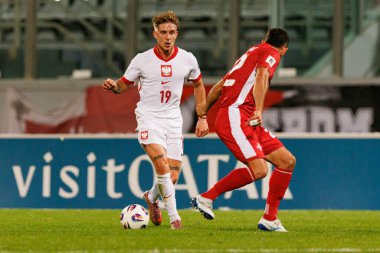 Michal Skoras, 2026 Dünya Kupası eleme maçında Malta ve Polonya milli takımları arasında görüldü (Maciej Rogowski / Ball Raw Images)