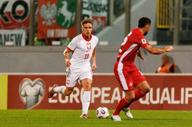 Michal Skoras, 2026 Dünya Kupası eleme maçında Malta ve Polonya milli takımları arasında görüldü (Maciej Rogowski / Ball Raw Images)