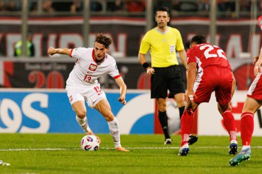 Jakub Kaminski, 2026 Dünya Kupası eleme maçında Malta ve Polonya milli takımları arasında görüldü (Maciej Rogowski / Ball Raw Images)