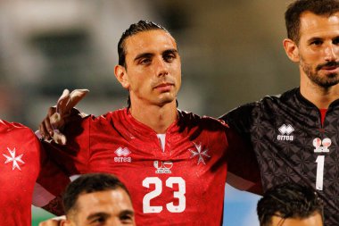 Alexander Satariano, 2026 Dünya Kupası eleme maçında Malta ve Polonya milli takımları arasında görüldü (Maciej Rogowski / Ball Raw Images)