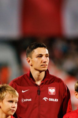 Bartosz Slisz, 2026 Dünya Kupası eleme maçında Malta ve Polonya milli takımları arasında görüldü (Maciej Rogowski / Ball Raw Images)