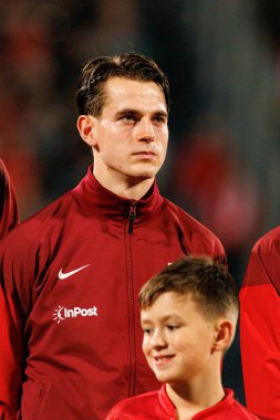 Jakub Kaminski, 2026 Dünya Kupası eleme maçında Malta ve Polonya milli takımları arasında görüldü (Maciej Rogowski / Ball Raw Images)