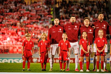 Nicola Zalewski, Pawel Wszolek, Michal Skoras ve Przemyslaw Wisniewski, 2026 Dünya Kupası eleme maçında Malta ve Polonya milli takımları arasında görüldü (Maciej Rogowski / Ball Raw Images))