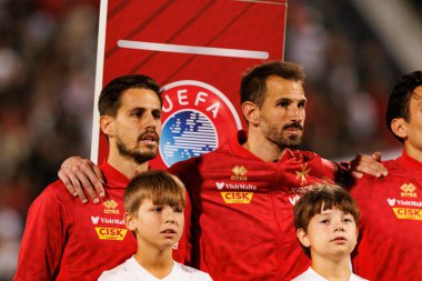 Matthew Guillaumier ve Henry Bonello, 2026 Dünya Kupası eleme maçında Malta ve Polonya milli takımları (Maciej Rogowski / Ball Raw Images)