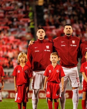 Nicola Zalewski ve Pawel Wszolek, 2026 Dünya Kupası eleme maçında Malta ve Polonya milli takımları arasında görüldü (Maciej Rogowski / Ball Raw Images)
