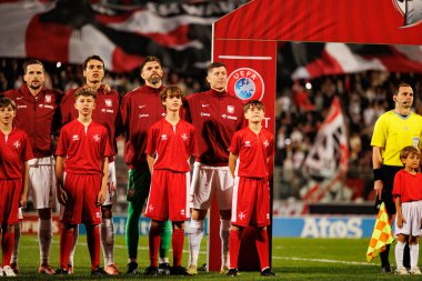 Tomasz Kedziora, Jakub Kiwior, Bartlomiej Dragowski ve Robert Lewandowski, 2026 Dünya Kupası eleme maçında Malta ve Polonya milli takımları arasında görüldü (Maciej Rogowski / Ball Raw Images)