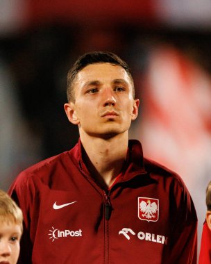 Bartosz Slisz, 2026 Dünya Kupası eleme maçında Malta ve Polonya milli takımları arasında görüldü (Maciej Rogowski / Ball Raw Images)