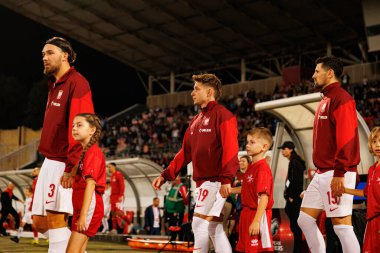 Michal Skoras, 2026 Dünya Kupası eleme maçında Malta ve Polonya milli takımları arasında görüldü (Maciej Rogowski / Ball Raw Images)