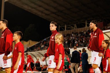 Jakub Kaminski, 2026 Dünya Kupası eleme maçında Malta ve Polonya milli takımları arasında görüldü (Maciej Rogowski / Ball Raw Images)