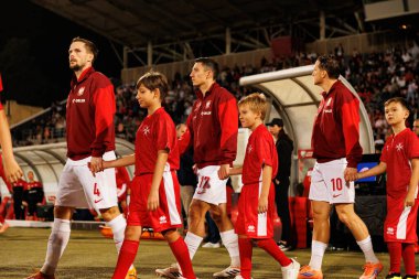 Tomasz Kedziora, Bartosz Slisz ve Piotr Zielinski, 2026 Dünya Kupası eleme maçında Malta ve Polonya milli takımları arasında görüldü (Maciej Rogowski / Ball Raw Images)