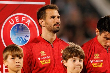 Henry Bonello, 2026 Dünya Kupası eleme maçında Malta ve Polonya milli takımları arasında görüldü (Maciej Rogowski / Ball Raw Images)