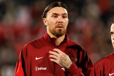 Przemyslaw Wisniewski, 2026 Dünya Kupası eleme maçında Malta ve Polonya milli takımları arasında görüldü (Maciej Rogowski / Ball Raw Images)