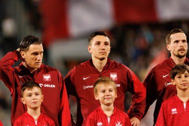 Piotr Zielinski, Bartosz Slisz ve Tomasz Kedziora, 2026 Dünya Kupası eleme maçında Malta ve Polonya milli takımları arasında görüldü (Maciej Rogowski / Ball Raw Images)