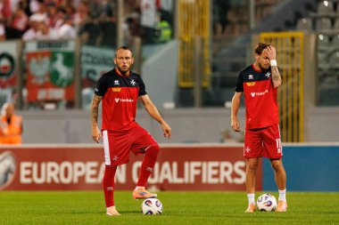 Ryan Camenzuli, 2026 Dünya Kupası eleme maçında Malta ve Polonya milli takımları arasında görüldü (Maciej Rogowski / Ball Raw Images)