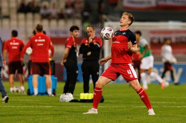 Gabriel Mentz, 2026 Dünya Kupası eleme maçında Malta ve Polonya milli takımları arasında görüldü (Maciej Rogowski / Ball Raw Images)