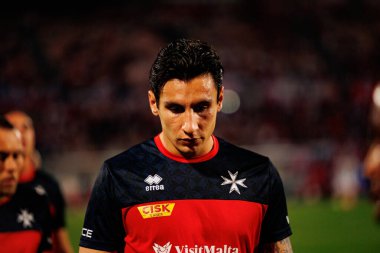 Kurt Shaw, 2026 Dünya Kupası eleme maçında Malta ve Polonya milli takımları arasında görüldü (Maciej Rogowski / Ball Raw Images)