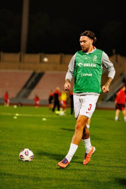 Przemyslaw Wisniewski, 2026 Dünya Kupası eleme maçında Malta ve Polonya milli takımları arasında görüldü (Maciej Rogowski / Ball Raw Images)