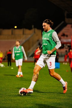 Przemyslaw Wisniewski, 2026 Dünya Kupası eleme maçında Malta ve Polonya milli takımları arasında görüldü (Maciej Rogowski / Ball Raw Images)