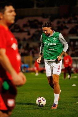 Przemyslaw Wisniewski, 2026 Dünya Kupası eleme maçında Malta ve Polonya milli takımları arasında görüldü (Maciej Rogowski / Ball Raw Images)