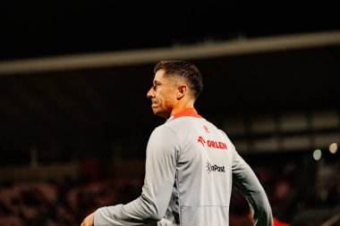 Robert Lewandowski, 2026 Dünya Kupası eleme maçında Malta ve Polonya milli takımları arasında görüldü (Maciej Rogowski / Ball Raw Images)