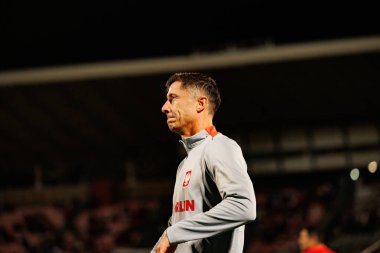 Robert Lewandowski, 2026 Dünya Kupası eleme maçında Malta ve Polonya milli takımları arasında görüldü (Maciej Rogowski / Ball Raw Images)